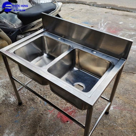 BỒN RỬA 2 HỘC 